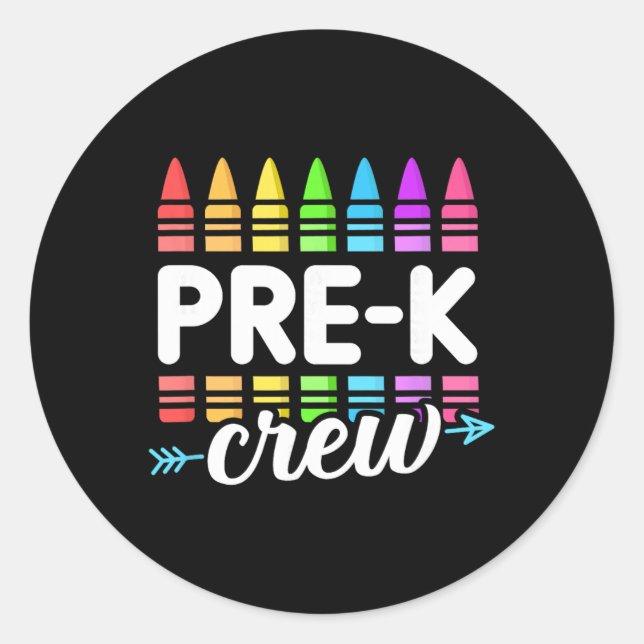 Adesivo Equipe de professores da pré-escola Hello Byck Sch (Frente)