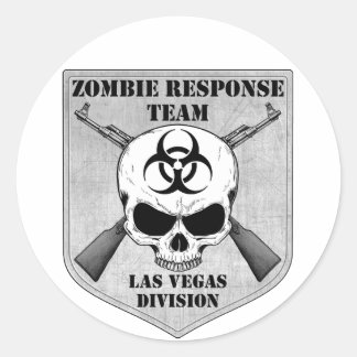 Adesivo Equipe de Resposta Zombie: Divisão Las Vegas