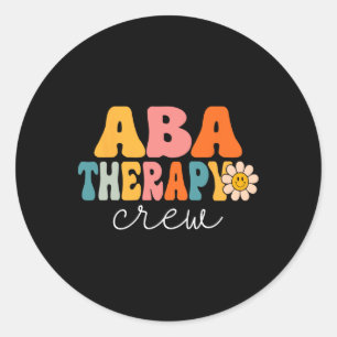 Adesivo Equipe De Terapia Aba Retro 1º Dia De Aula Terapeu