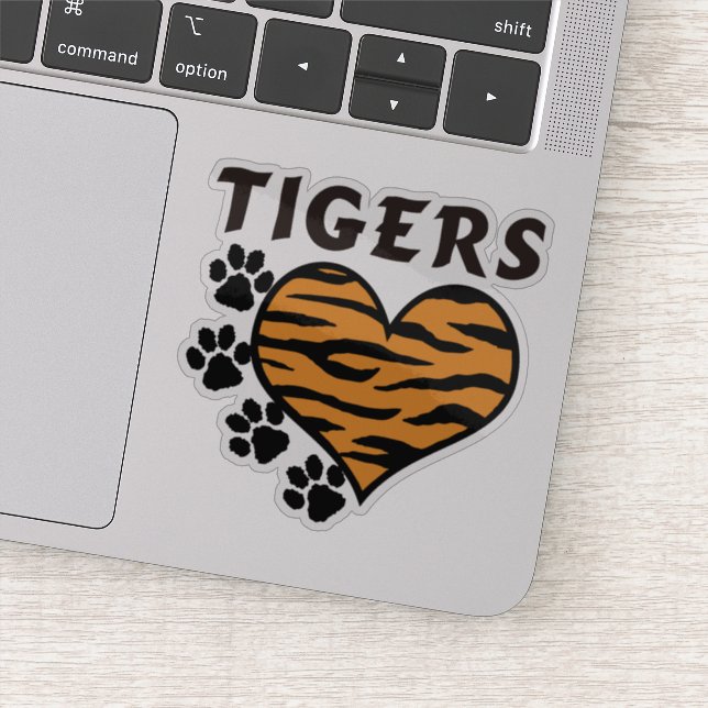Adesivo Equipe de Tigers (Detalhe)