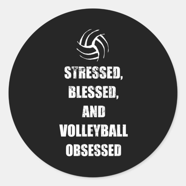 Adesivo Equipe de Voleibol de Praia Ideia Dotada (Frente)
