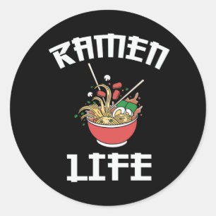 Adesivo Equipe do Clube Ramen Ramen Life Lovely Design