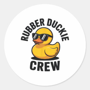 Adesivo Equipe do Pato de Borracha Ama Chuveiros do Pato d