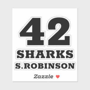 Adesivo EQUIPE ESPORTIVA — Autocolantes personalizados