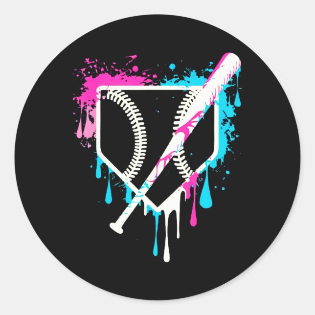 Adesivo Equipe esportiva Legal de beisebol, Placa inicial  (Frente)