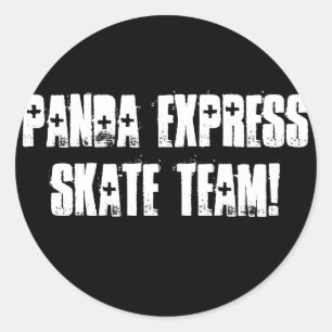 ADESIVO EQUIPE EXPRESSA DO SKATE DA PANDA!
