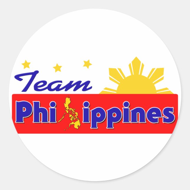 Adesivo Equipe Filipinas (Frente)