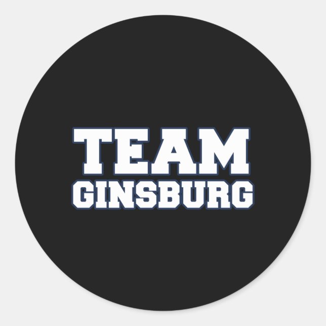 ADESIVO EQUIPE GINSBURG (Frente)