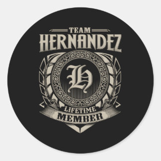 Adesivo Equipe Hernandez Membro da Lifetime Família Hernan