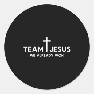 Adesivo Equipe Jesus Grupo Cristão Casal Amigos Correspond