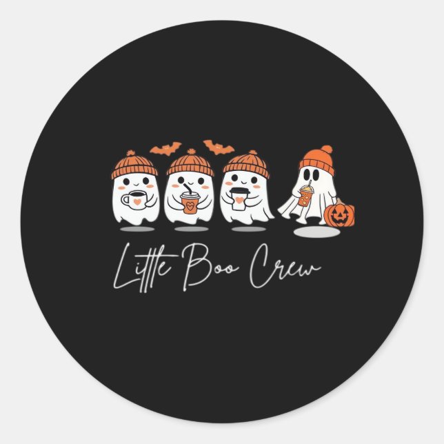 Adesivo Equipe Little Boo Design Limpo Mínimo (Frente)