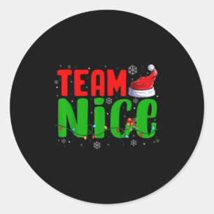 Adesivo Equipe Malvada Boa Chapeu de Papai Noel Natal Dive