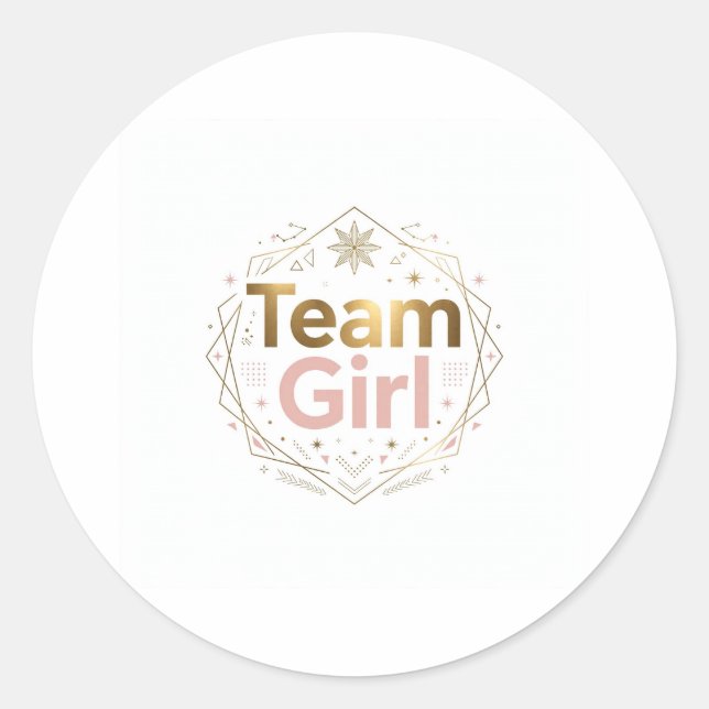 Adesivo Equipe Menina (Frente)