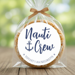 Adesivo Equipe Nauti Âncora Festa de Solteira Náutica