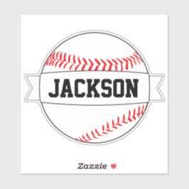 Adesivo Equipe Personalizada do Baseball ou Grupo de Espor