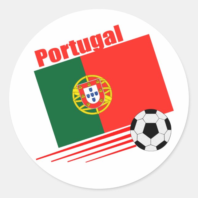 Adesivo Equipe Portuguesa de Futebol (Frente)