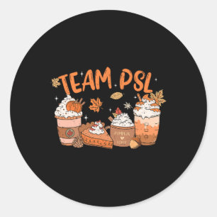 Adesivo Equipe Psl Pumpkin Spice Latte Lover Feliz Graças