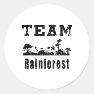 Adesivo Equipe RainForest Earth Day Vintage