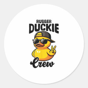 Adesivo Equipe Rubber Duckie Patozinho Legal Amarelo Pato