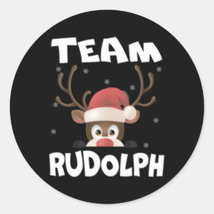 Adesivo Equipe Rudolph Reindeer Deer