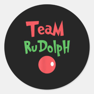 Adesivo Equipe Rudolph - Rudolph A Rena Vermelha