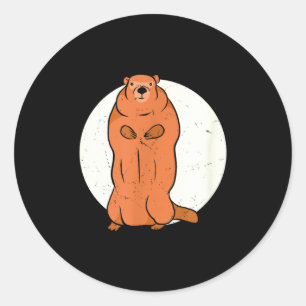 Adesivo Equipe Sem Sombra Tripulação Groundhog Lua Cheia G
