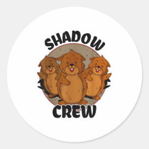 Adesivo Equipe Shadow Crew Groundhog Day 2024