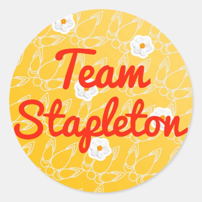 Adesivo Equipe Stapleton (Frente)