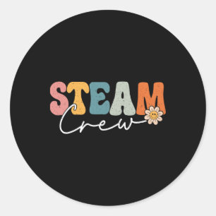 Adesivo Equipe Steam de Volta às Aulas Ciências Engenharia