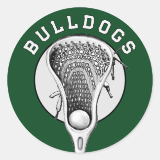 Adesivo Equipe Verde de Lacrosse