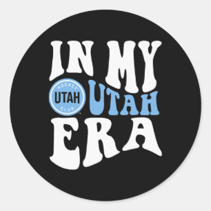 Adesivo Era do Utah Hockey Club Dark Heather Oficialmente