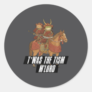 Adesivo Era O Senhor Tism M Medieval Samurai Sapo & C
