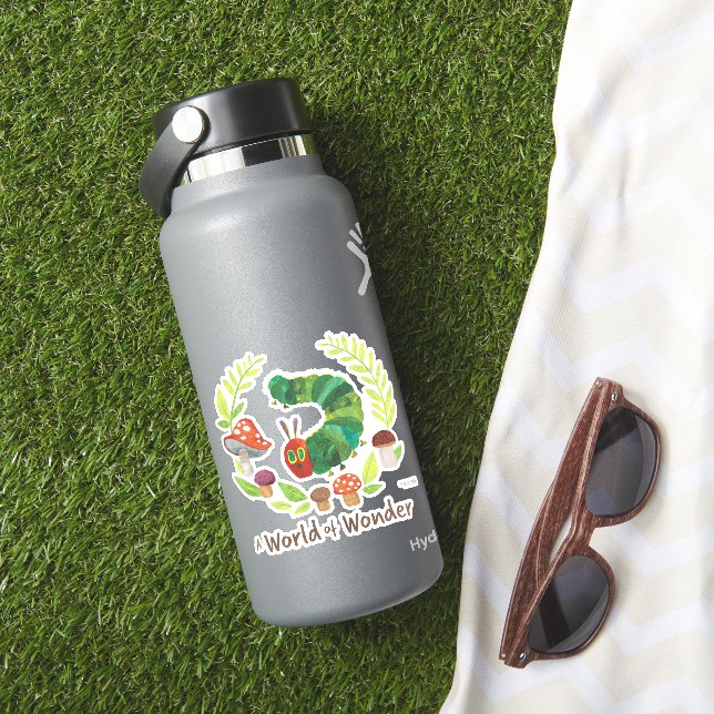 Adesivo Eric Carle | Um mundo maravilhoso (HydroFlask Insitu)