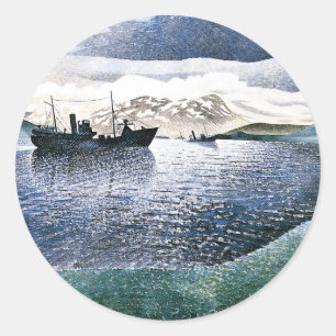 Adesivo Eric Ravilious - Noruega, realismo mágico,