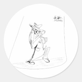 Adesivo Erica Crooks Comics - sneaky villain man