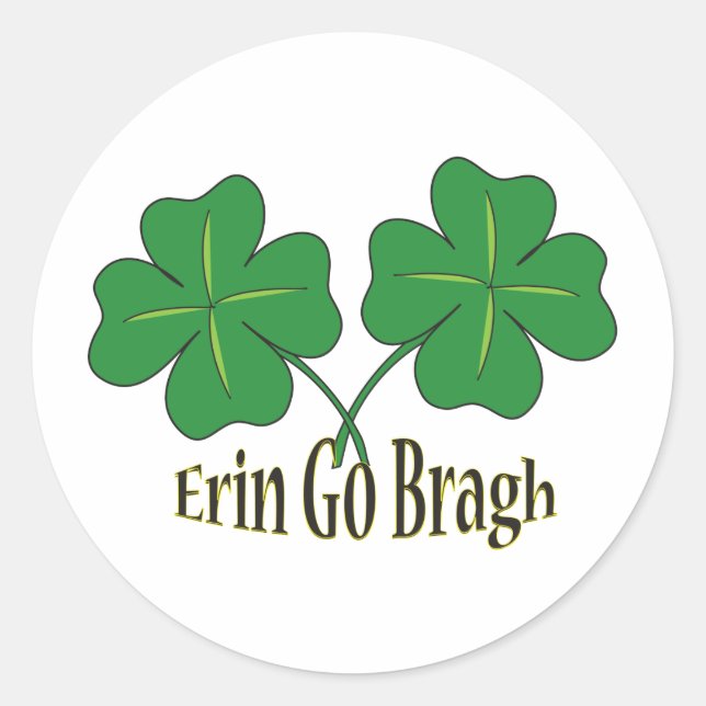 Adesivo Erin Go Bragh (Frente)
