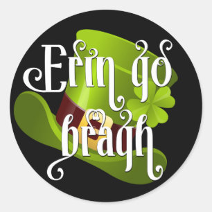 Adesivo Erin vai dia de Bragh St Patrick