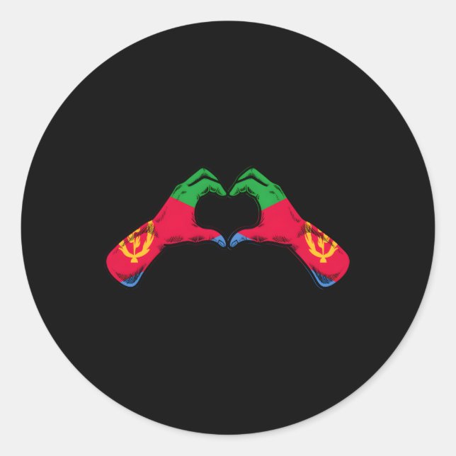Adesivo Eritreia Flag Eritrean he (Frente)