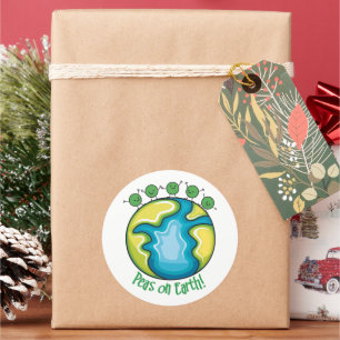 Adesivo Ervilhas na Terra