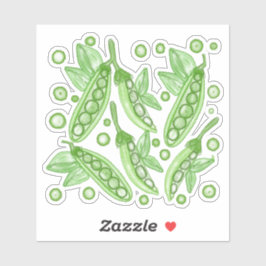 Adesivo Ervilhas vegetais