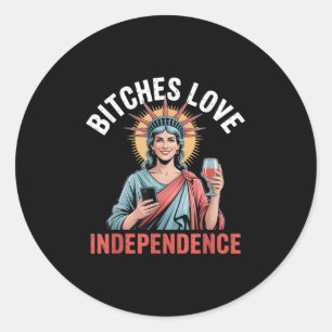 Adesivo Es Love Independence _ Engraçado 4 De julho para m