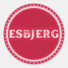 Adesivo Esbjerg City Pride Emblem – Danish Identity