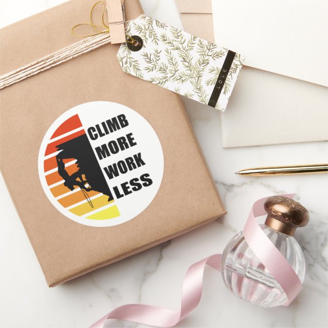 Adesivo Escalada de rochas motivacionais dizendo (Presentear)