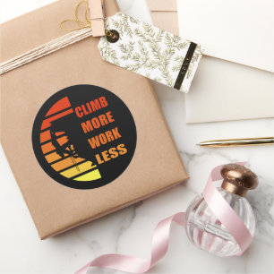 Adesivo Escalada de rochas motivacionais dizendo