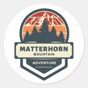 Adesivo Escalada e caminhada de montanha de Matterhorn