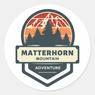 Adesivo Escalada e caminhada de montanha de Matterhorn