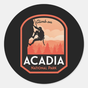 Adesivo Escalada em Acadia National Park