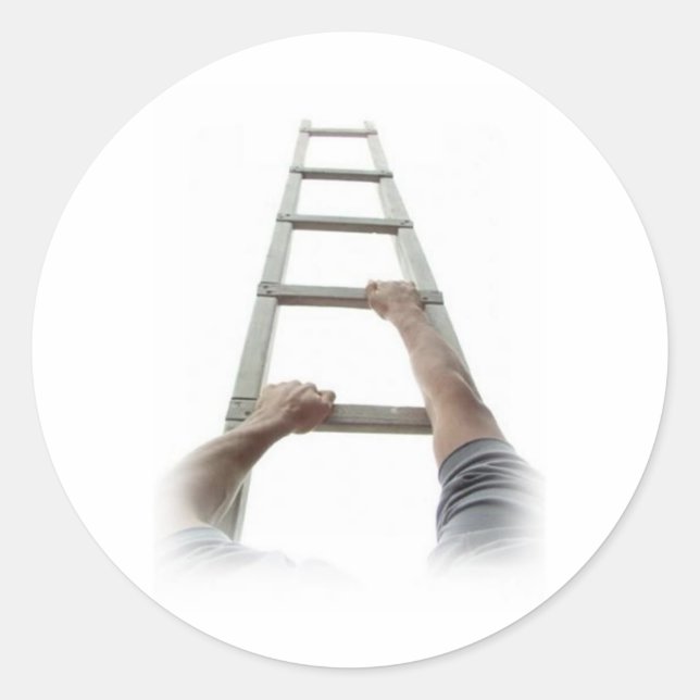 Adesivo Escalando a Escada de Jacob (Frente)