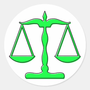 Adesivo escalas do oddRex de justiça