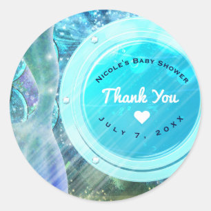 Adesivo Escamas de Sereia Enfeitiçadas Debaixo do Mar Favo